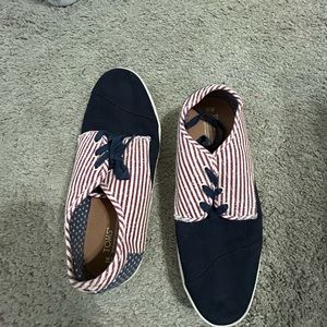 Patriotic Toms sneakers